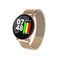 Smart Watch delle signore con il monitor di punto di ebollizione, sport impermeabili a 1,3 pollici Smartwatch